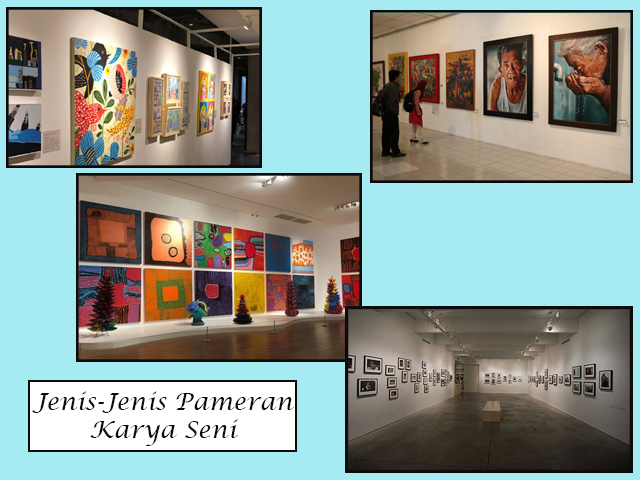 Pameran yang menampilkan berbagai jenis karya seni disebut dengan pameran….