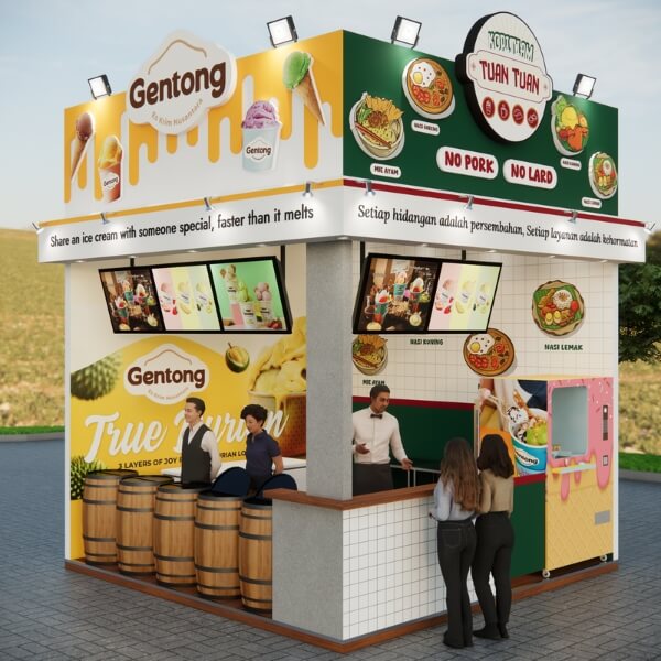 booth pameran, Sewa Booth Pameran