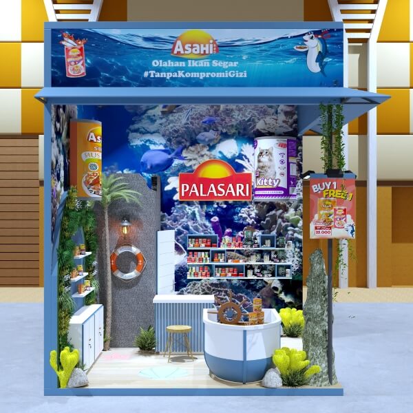 booth pameran, Sewa Booth Pameran