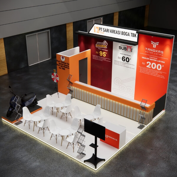 booth pameran, Sewa Booth Pameran