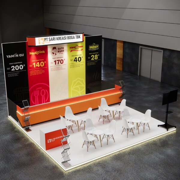 booth pameran, Sewa Booth Pameran