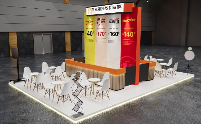 booth pameran, Sewa Booth Pameran