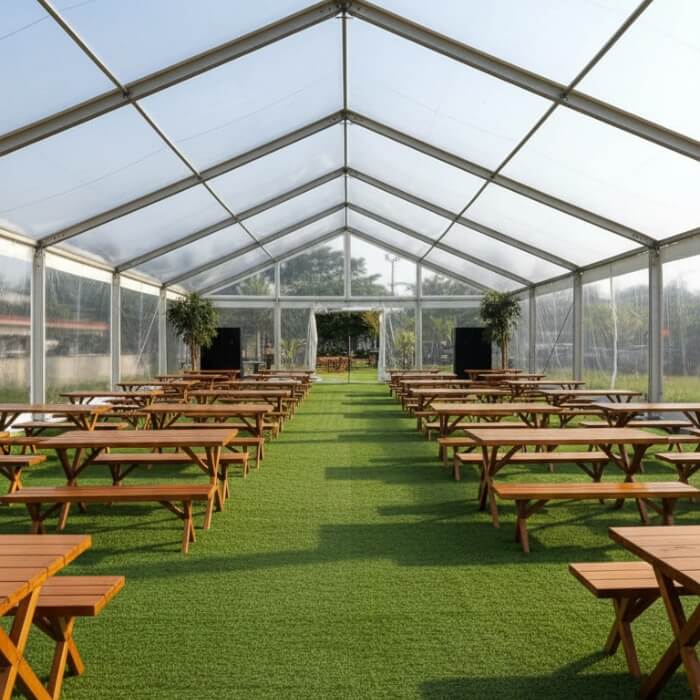 , Sewa Meja Kayu Panjang