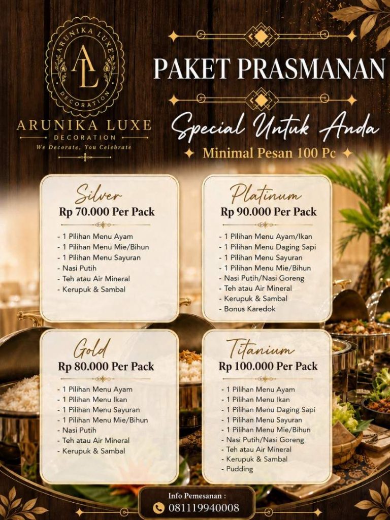 Paket-Prasmanan Paket-Prasmanan