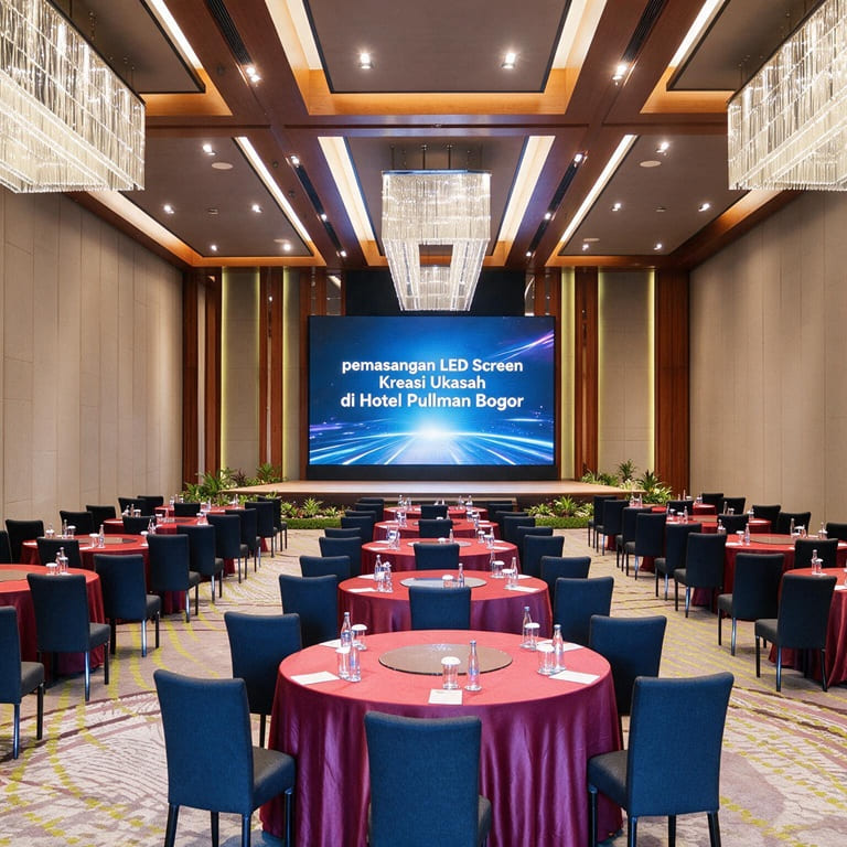 Hotel Pullman LED screen Bogor