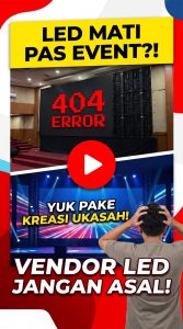 video gimana kalau led screen mati saat acara cek video ini